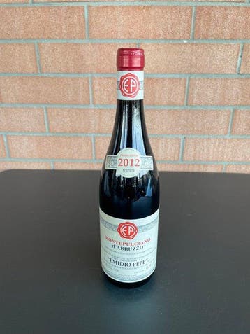 2012 Emidio Pepe, Montepulciano - Abruzzo DOC - 1 Fles (0,75, Nieuw
