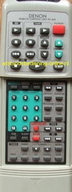 Afstandsbediening Denon rc-846 ud-m3 udra-m10, Ophalen of Verzenden, Nieuw, Origineel