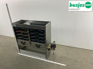 Aluca bedrijfswageninrichting 1010x420x1050mm (2840), Ophalen of Verzenden
