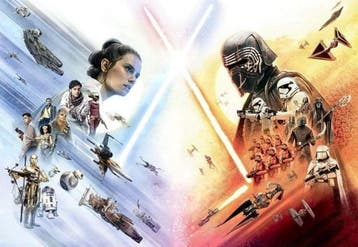 Fotobehang - Star Wars EP9 Movie Poster Wide 368x254cm -, Verzamelen, Posters, Verzenden, Nieuw