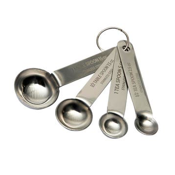 BrandNewCake Maatlepels RVS Set/4, Verzenden, Nieuw