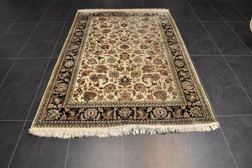 Kasjmier zijde - Tapijt - 216 cm - 145 cm - Kasjmier, Nieuw