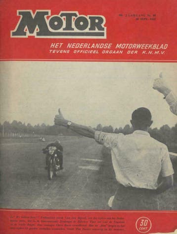 1951 Motor Nr 39 De Zilveren Vaas & De Battle of Arnhemrit, Boeken, Verzenden, Gelezen, Algemeen