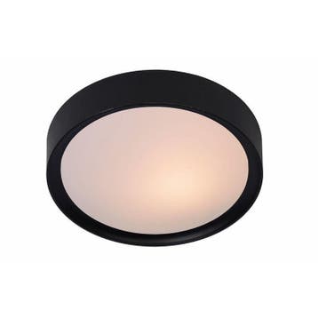 Lex plafondlamp groot, zwart, Ophalen of Verzenden, Nieuw, Stof, Modern
