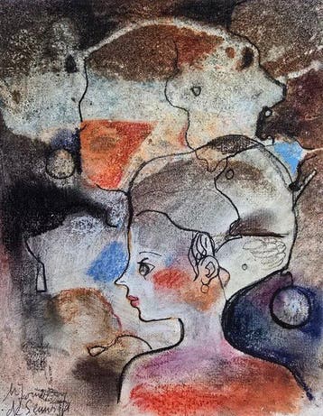 Miquel Torner de Semir (1938) - NO RESERVE - La dama