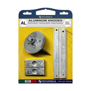 Mercury buitenboordmotor anode kit F75-115EFIAL, Aluminium, Ophalen of Verzenden, Nieuw, Motor en Techniek, Zeilboot of Motorboot