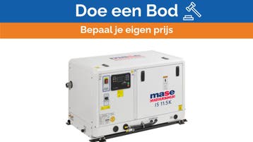 Bieden: Mase IS11.5K 12.5 KVA marine diesel generator 230V, Ophalen of Verzenden, Nieuw, Elektra en Verlichting, Zeilboot of Motorboot