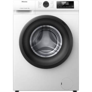 Nieuwe Hisense wasmachine 10KG label A STOOM WF1Q1041BW, Witgoed en Apparatuur, Wasmachines, Energieklasse A of zuiniger, 1200 tot 1600 toeren