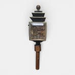 Koets - facet geslepen glas - antieke koetslamp