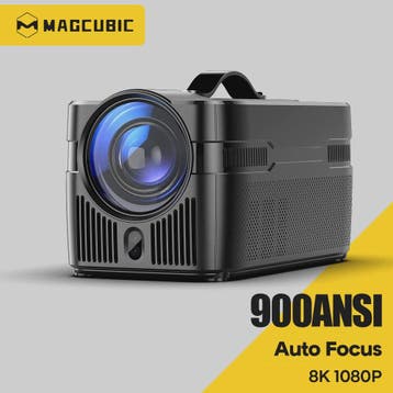 Magcubic HY450 Ultra Short Throw Projector: 900 ANSI Lumen,, Verzenden, Nieuw