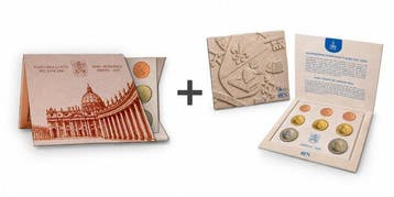 Vaticaan. Year Set (BU) 2025/2026 (2 sets) (Zonder