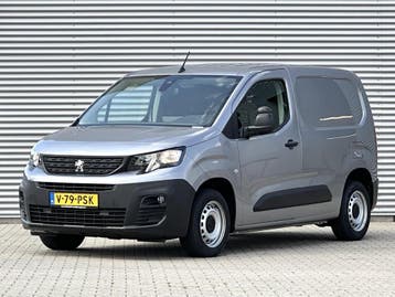 Peugeot Partner 1.5 BlueHDI MARGE BTW VRIJ Navi|Cruise|Airco, Stof, Gebruikt, Euro 6, Zilver of Grijs