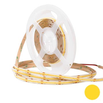 COB LEDSTRIP | 24V | IP65 | 10M | 10W/M | 3000K, Nieuw