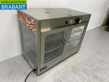 HCB RVS Warmhoudvitrine Warmtevitrine 66,5 cm 230V Horeca, Ophalen of Verzenden, Nieuw in verpakking
