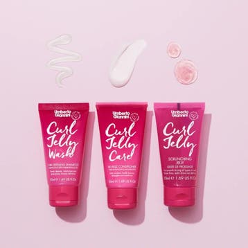 Umberto Giannini Curl Jelly Mini Trio - 3x50ml, Ophalen of Verzenden, Nieuw, Shampoo of Conditioner