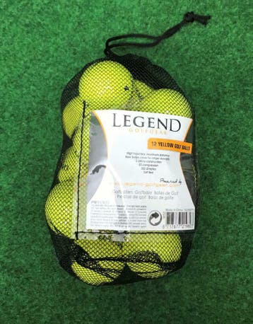 72 Legend Distance Golfballen Oranje/geel/roze/wit, Verzenden, Nieuw, Bal(len), Overige merken