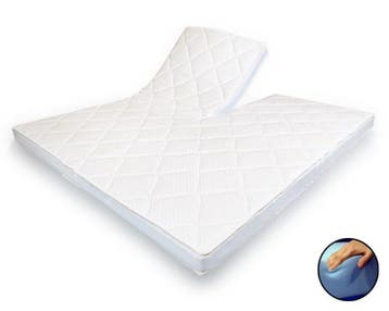 Tencel Splittopper HR55 Koudschuim 12 cm - 200 x 220, Nieuw