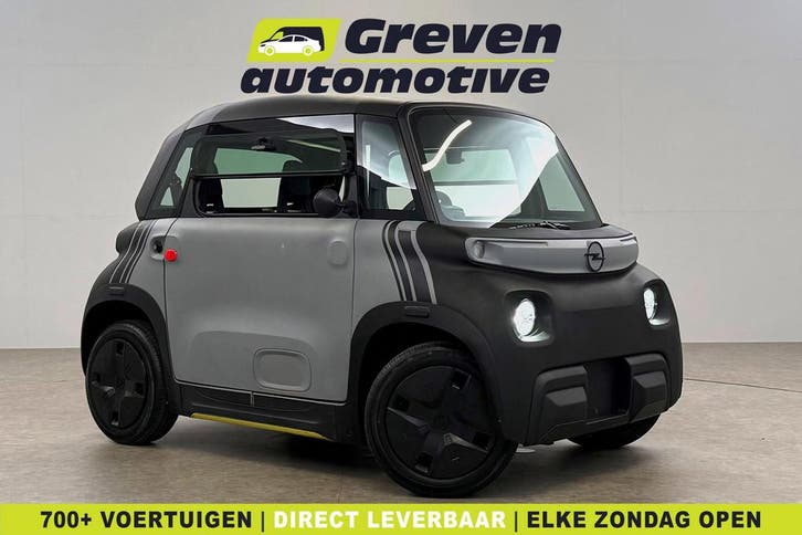 Opel Rocks-e 5.5 kWh Tekno | 2 Zits | Panoramadak | USB |, Auto's, Opel, Automaat, Elektrisch, Zilver of Grijs, Panoramadak, Verzenden