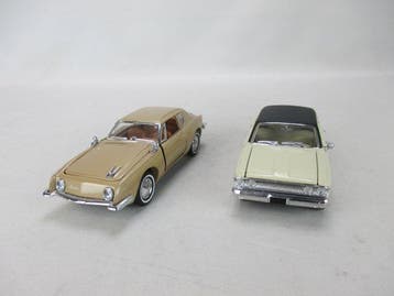 Franklin Mint 1:43 - Modelauto (2) - Studebaker Avanti en, Nieuw