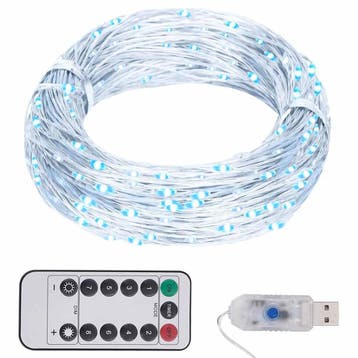 vidaXL Lichtslinger met 150 LEDs 15 m koudwit, Verzenden, Nieuw