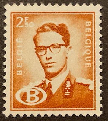 België 1954/1975 - Koning Boudewijn type Marchand:, Gestempeld
