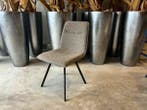 Veiling - Stoel Nora (set van 4) Stof - Boucle - Bruin, Huis en Inrichting, Stoelen, Nieuw