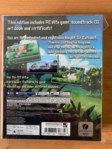 Sir Eatsalot (Limited Edition) (PS VITA) (NIEUW), Spelcomputers en Games, Verzenden, Nieuw