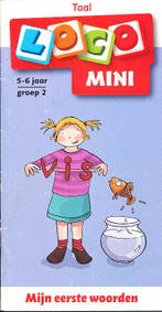 Mini Loco Taal Mijn eerste woorden (5-6 jaar) lila kaft, Verzenden, Nieuw