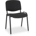 Vergaderstoelen ISO kantoorstoelen zwarte stof ISOstoel, Werkplek, Ophalen of Verzenden, Nieuw in verpakking, Stoel
