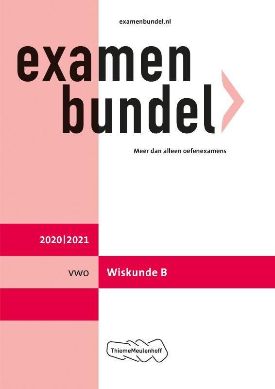 Examenbundel vwo Wiskunde B 20202021 9789006781243, Boeken, Techniek, Zo goed als nieuw, Verzenden