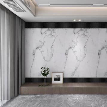 Wandpaneel Bladel set van 4 panelen 120x60 cm White Marble [, Verzenden, Nieuw
