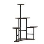 Nieuwe 6-laags Hoekplantenrek – Vintage Look Plantenrek Kast, Verzenden, Nieuw, Hout, Balkon