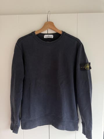 Stone Island Sweater – Navy – Maat S, Maat 46 (S) of kleiner, Verzenden, Blauw, Stone Island