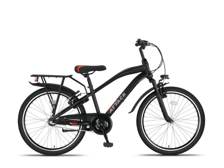 Altec Attack Mountainbike 24 inch 3V - Zwart/Zilver, Fietsen en Brommers, Fietsen | Mountainbikes en ATB, Overige merken, Verzenden