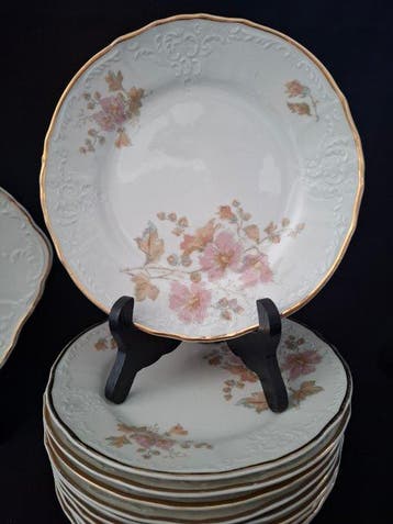 Bernadotte - Dessertservies (12) - Porselein - Fijn