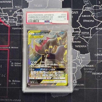 Pokémon - 1 Graded card - Umbreon, Darkrai - PSA 10 - Sun &, Nieuw