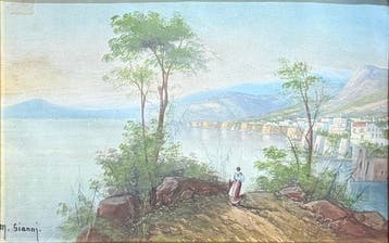 Maria Gianni (1873-1956) - Veduta di Sorrento, Antiek en Kunst