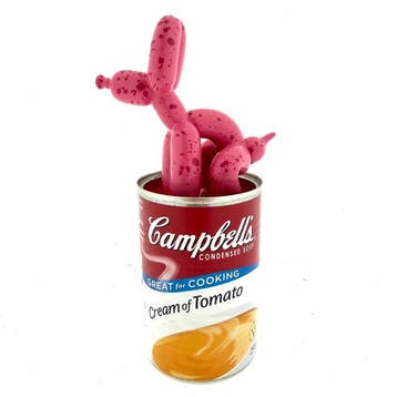 Koen Betjes (1992) - Pooping Balloon Dog (pink) x Campbell