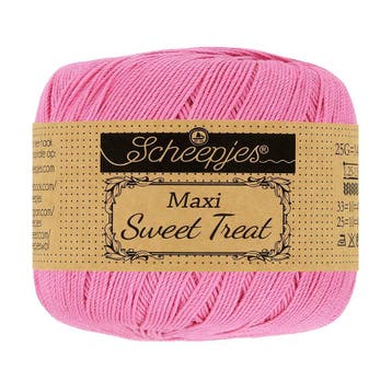 Scheepjes Maxi Sweet Treat - 519 fresia - Gemerceriseerd K, Hobby en Vrije tijd, Breien en Haken, Ophalen of Verzenden, Nieuw