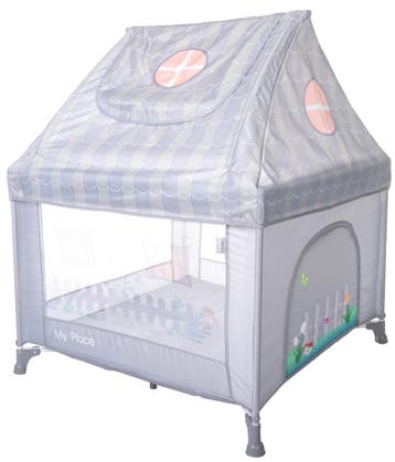 Lorelli My Place Grey Inklapbare Box met Dakje, Kinderen en Baby's, Boxen, Verzenden, Nieuw