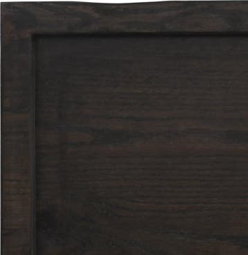 vidaXL - Wandschap - behandeld - massief - eikenhout -, Huis en Inrichting, Ophalen of Verzenden, Nieuw