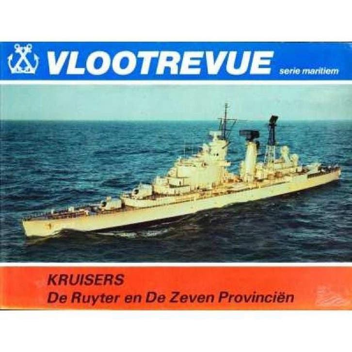 Vlootrevue, Kruisers De Ruyter en de Zeven Provinciën, Boeken, Hobby en Vrije tijd, Gelezen, Verzenden