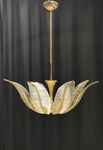 Kroonluchter - eetstokjes - Goud