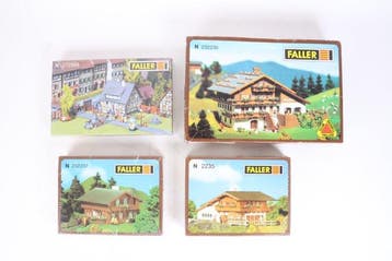Faller N - Modeltrein bouwpakketten (4) - Vrijstaande, Hobby en Vrije tijd, Modeltreinen | N-Spoor, Nieuw