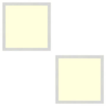 LED Paneel Slim - 30x30 Warm Wit 2700K - 24W Inbouw, Ophalen of Verzenden, Nieuw, Minder dan 50 watt, Lamp met armatuur