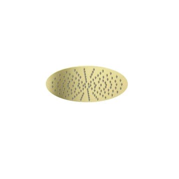 Rondo inbouw douchekop 40x40cm mat goud, Verzenden, Nieuw