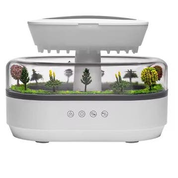 Aroma Luchtbevochtiger met Regendruppel en LED Licht, Verzenden, Nieuw