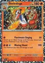 Skeledirge 038/198 Sparkle holo Scarlet en Violet, Ophalen of Verzenden, Nieuw, Losse kaart, Foil