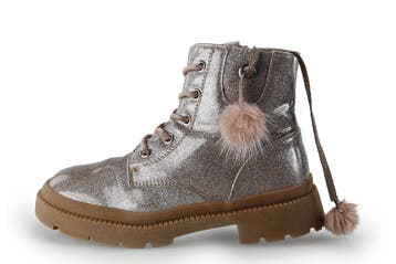 Milo &amp; Mila Boots Meisjes in maat 31 Zilver, Verzenden, Jongen of Meisje, Schoenen, Zo goed als nieuw
