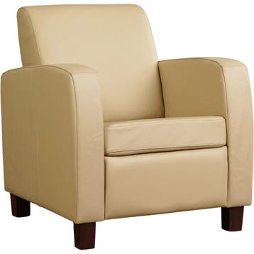 Set van 2 Leren fauteuils Joy - Toledo Kalahari (bruin) -, Nieuw, Ophalen of Verzenden, 50 tot 75 cm, Leer